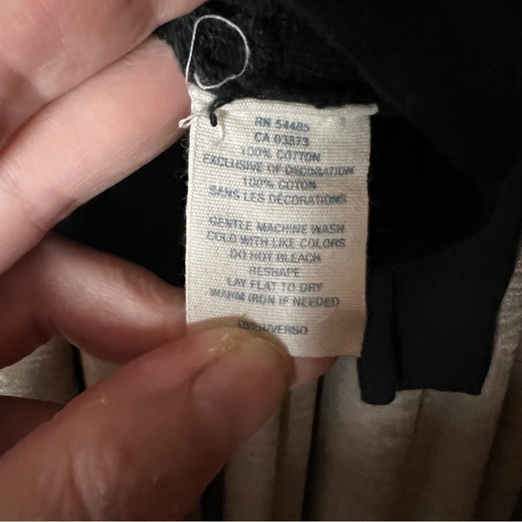 Y2K American Eagle Black V Neck Lightweight Cardigan Size Medium - Picture 10 of 13